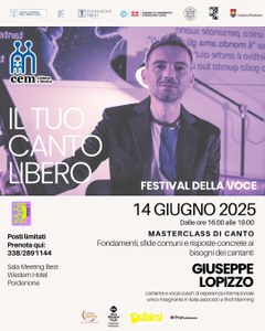 Masterclass di canto con Giuseppe Lopizzo