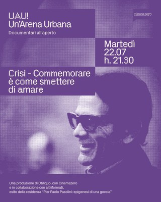 CRISI - Commemorare è come smettere di amare